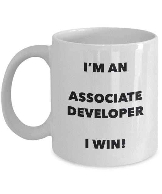 Associate Developer Mug - I'm an Associate Developer I win! - Funny Coffee Cup - Novelty Birthday Christmas Gag Gifts Idea