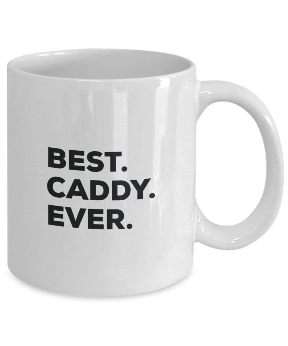 Best Caddy Ever Mug - Funny Coffee Cup -Thank You Appreciation For Christmas Birthday Holiday Unique Gift Ideas