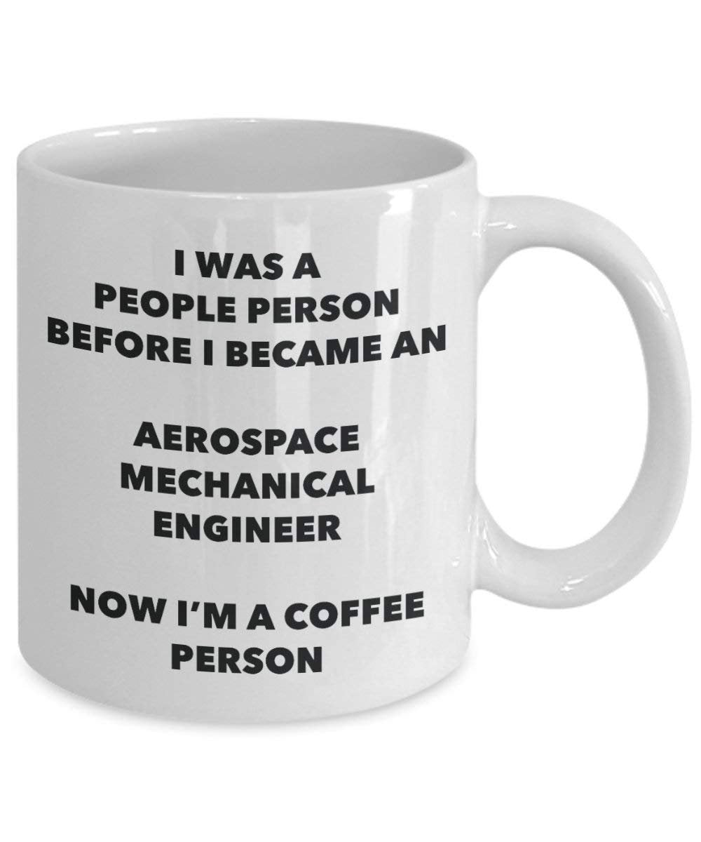 Aerospace Mechanische Ingenieur Kaffee Person Tasse – Funny Tee Kakao-Tasse – Geburtstag Weihnachten Kaffee Lover Cute Gag Geschenke Idee