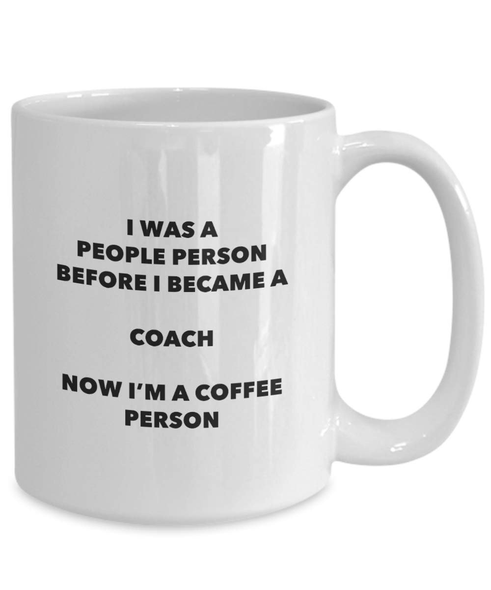 Coach Mug - I'm a Coach I win! - Funny Coffee Cup - Novelty Birthday Christmas Gag Gifts Idea