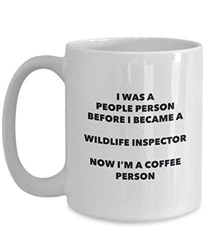 Wildlife Inspector Kaffee Person Tasse – Funny Tee Kakao-Tasse – Geburtstag Weihnachten Kaffee Lover Cute Gag Geschenke Idee