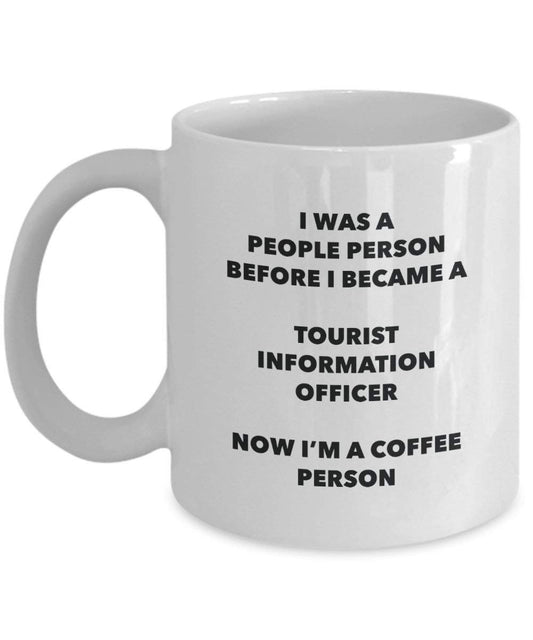 Tourist Information Officer Kaffee Person Tasse – Funny Tee Kakao-Tasse – Geburtstag Weihnachten Kaffee Lover Cute Gag Geschenke Idee