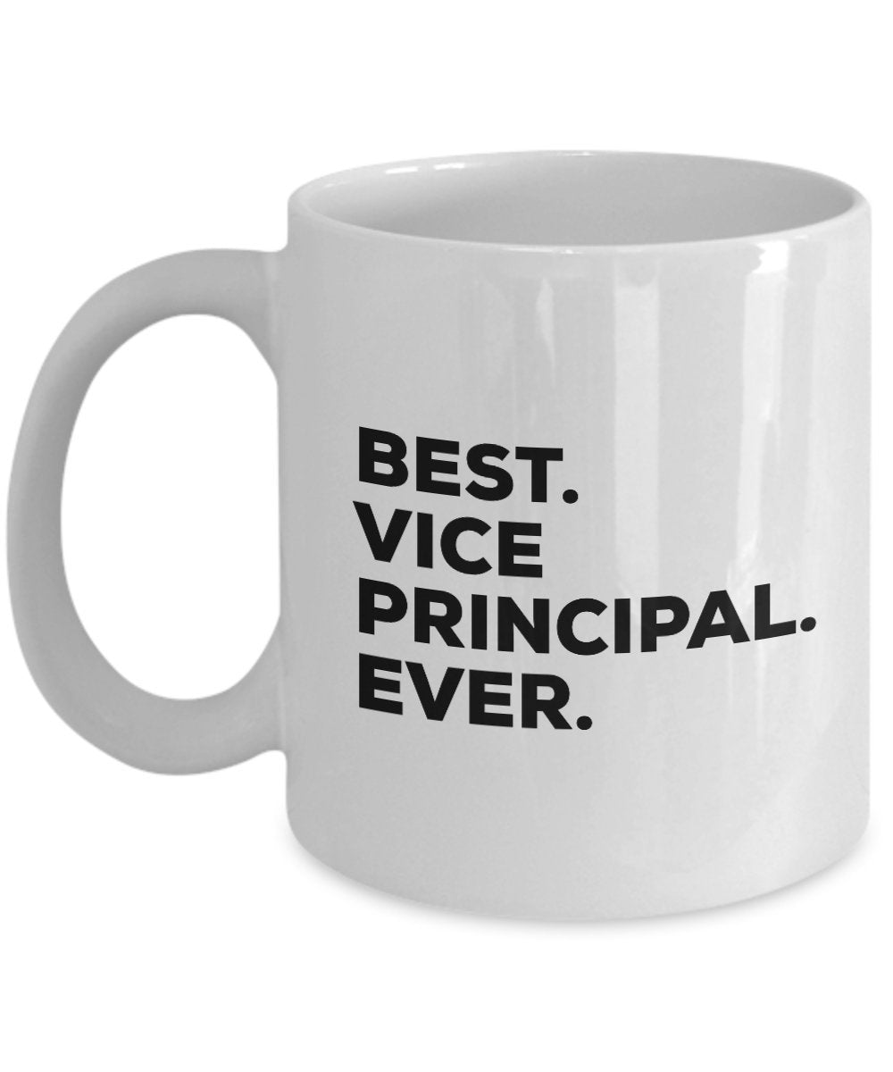 Vice Principal Mug - Best Vice Principal Ever Coffee Cup - Gifts For Principles - Inexpensive Under $20 Or Add To Gift Bag Basket Box Set - Funny Cool