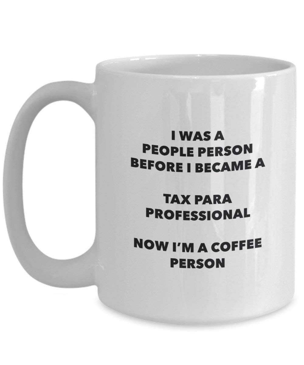 Tax Para Professionelle Kaffee Person Tasse – Funny Tee Kakao-Tasse – Geburtstag Weihnachten Kaffee Lover Cute Gag Geschenke Idee