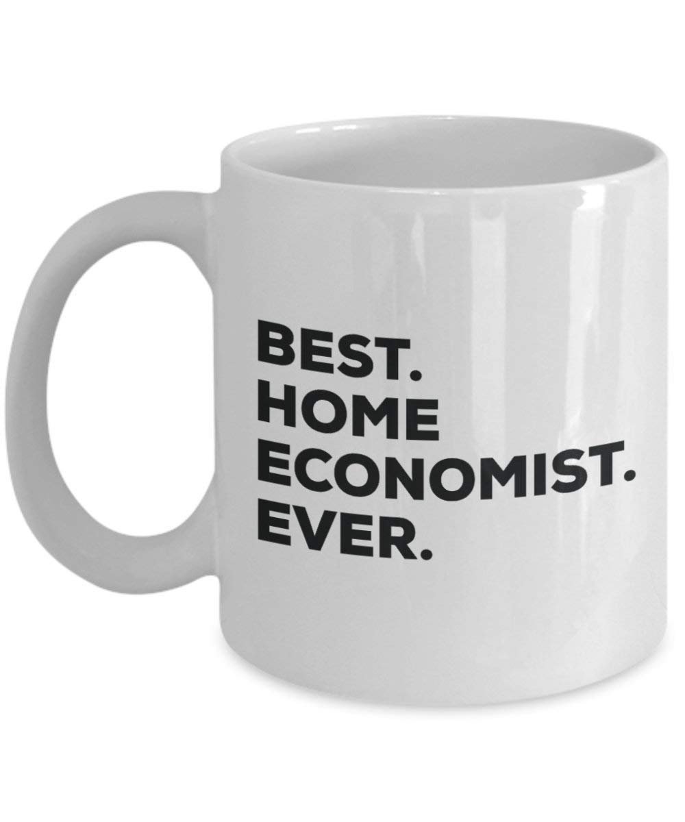 Best Home Ökonom Ever Tasse – Funny Coffee Cup – Thank You Anerkennung für Weihnachten Geburtstag Urlaub Einzigartiges Geschenk Ideen
