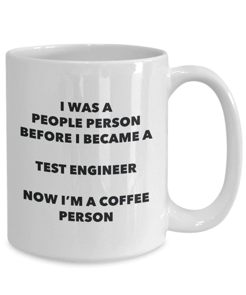Test Ingenieur Kaffee Person Tasse – Funny Tee Kakao-Tasse – Geburtstag Weihnachten Kaffee Lover Cute Gag Geschenke Idee