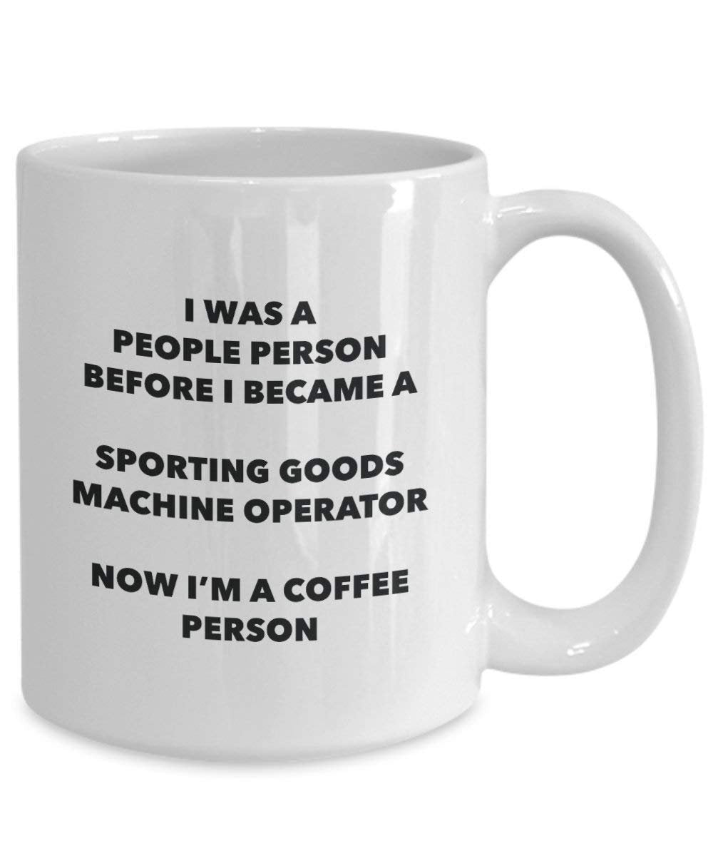 Sporting Goods Machine Operator Coffee Person Mug - Funny Tea Cocoa Cup - Birthday Christmas Coffee Lover Cute Gag Gifts Idea