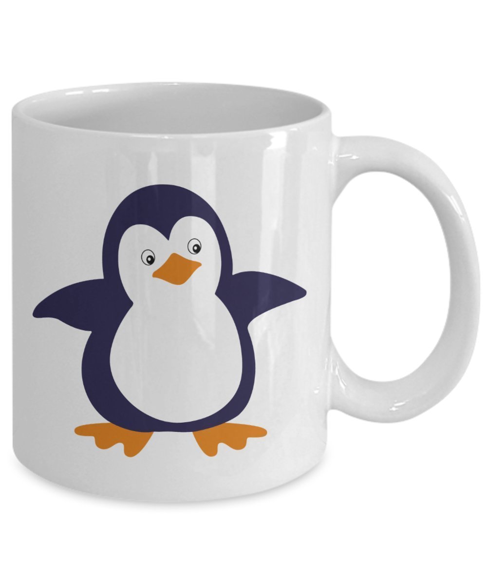 Baby Penguin Mug - Funny Tea Hot Cocoa Coffee Cup - Novelty Birthday Christmas Anniversary Gag Gifts Idea