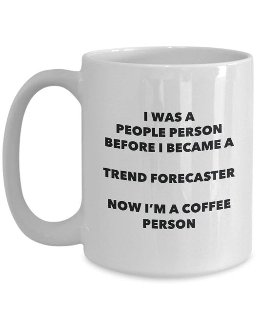 Trend Forecaster personne à café Mug Tasse à thé de cacao – rigolo – Anniversaire de Noël amateur de café mignon Gag Gifts Idée 15oz blanc