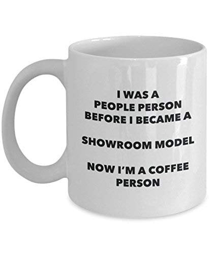 Showroom Model Coffee Person Mug - Funny Tea Cocoa Cup - Birthday Christmas Coffee Lover Cute Gag Gifts Idea