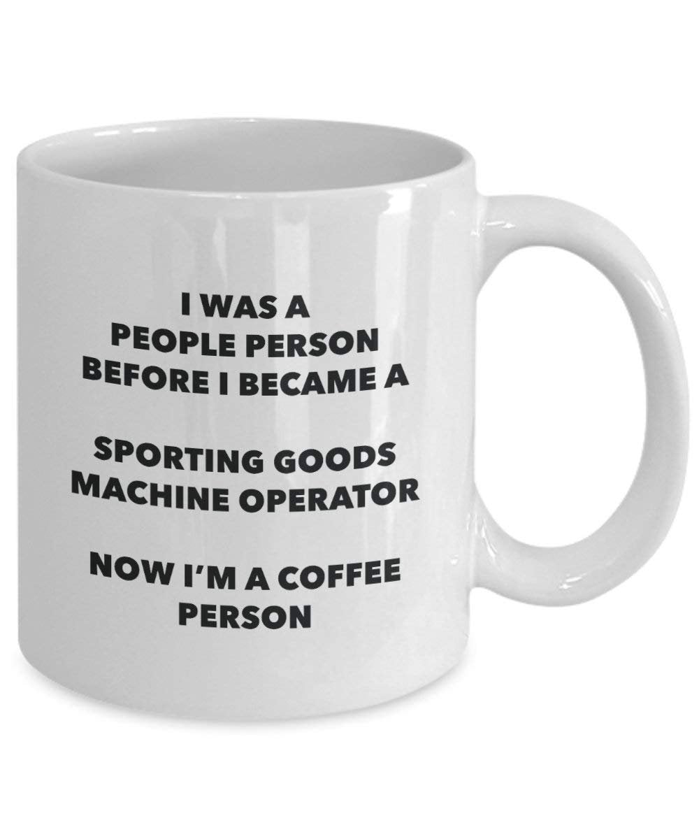 Sporting Goods Machine Operator Coffee Person Mug - Funny Tea Cocoa Cup - Birthday Christmas Coffee Lover Cute Gag Gifts Idea
