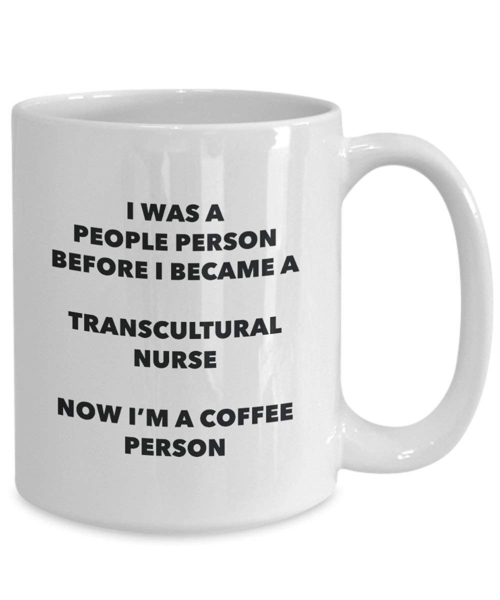 transcultural nursecoffee Person Tasse – Funny Tee Kakao-Tasse – Geburtstag Weihnachten Kaffee Lover Cute Gag Geschenke Idee