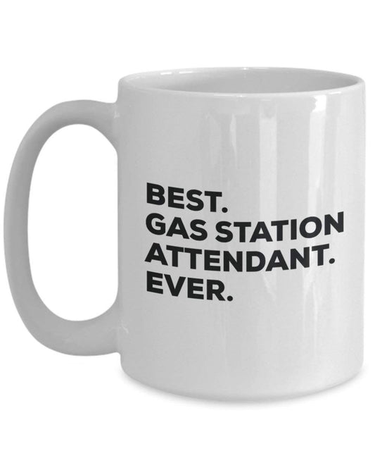 Best Gas Station Begleiter Ever Tasse – Funny Coffee Cup – Thank You Anerkennung für Weihnachten Geburtstag Urlaub Einzigartiges Geschenk Ideen