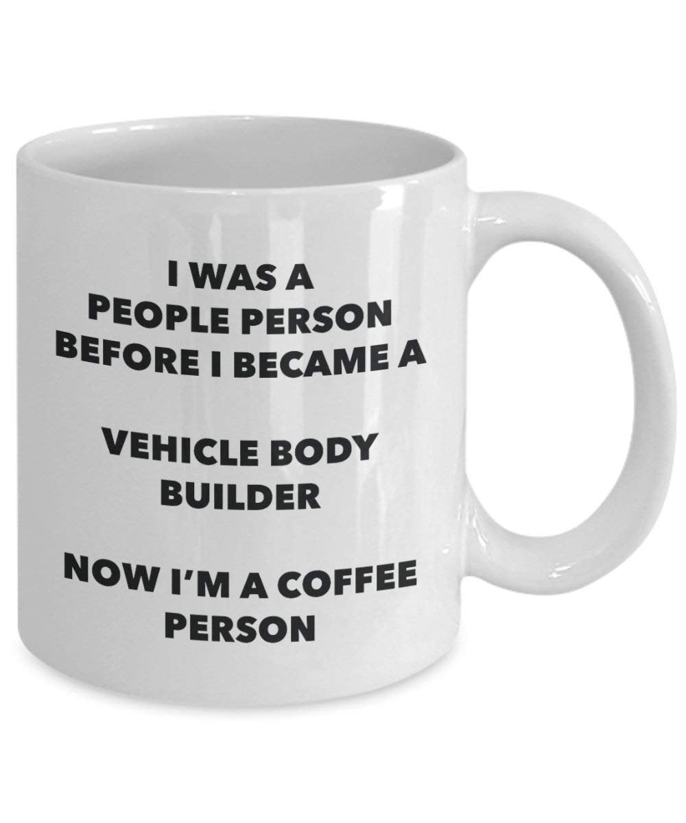 Vehicle Body Builder Coffee Person Mug - Funny Tea Cocoa Cup - Birthday Christmas Coffee Lover Cute Gag Gifts Idea