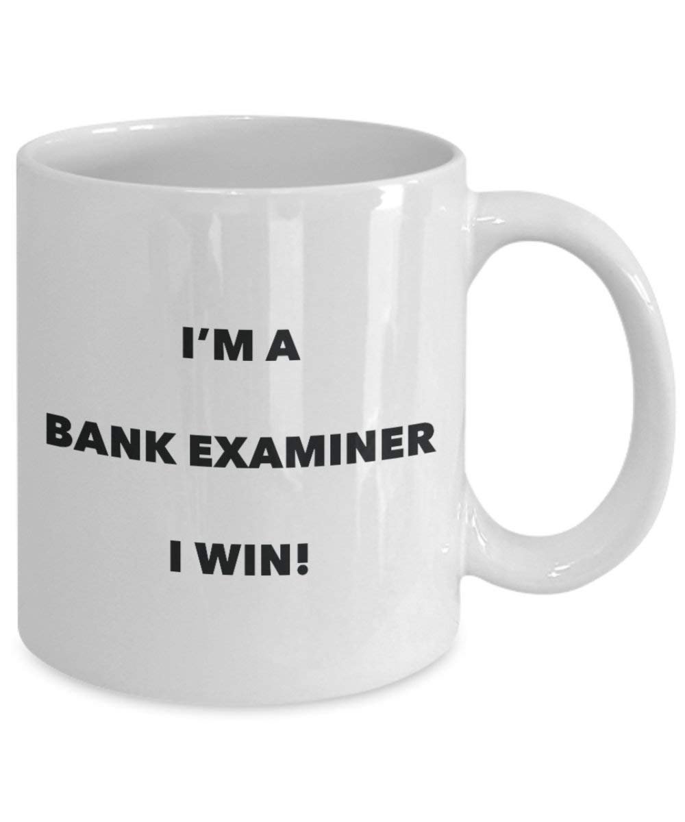 banque Légiste Mug I Win. – Funny Tasse à café – Fantaisie anniversaire Idée de Gag cadeaux de Noël 11oz blanc