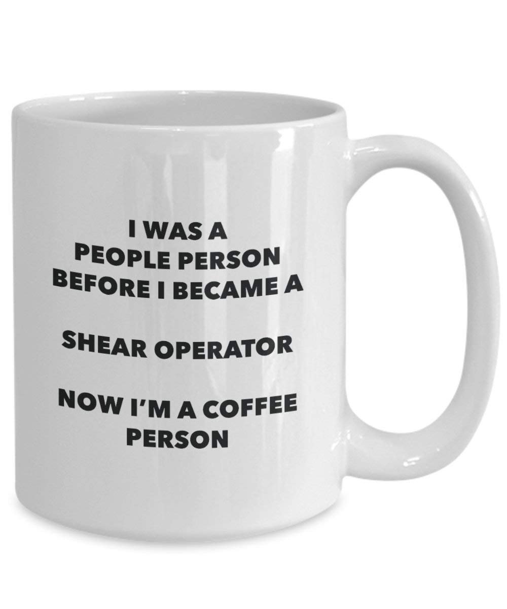 neigen Operator Kaffee Person Tasse – Funny Tee Kakao-Tasse – Geburtstag Weihnachten Kaffee Lover Cute Gag Geschenke Idee
