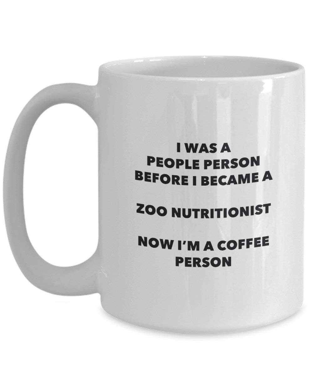 Zoo Nutritionist Coffee Person Mug - Funny Tea Cocoa Cup - Birthday Christmas Coffee Lover Cute Gag Gifts Idea