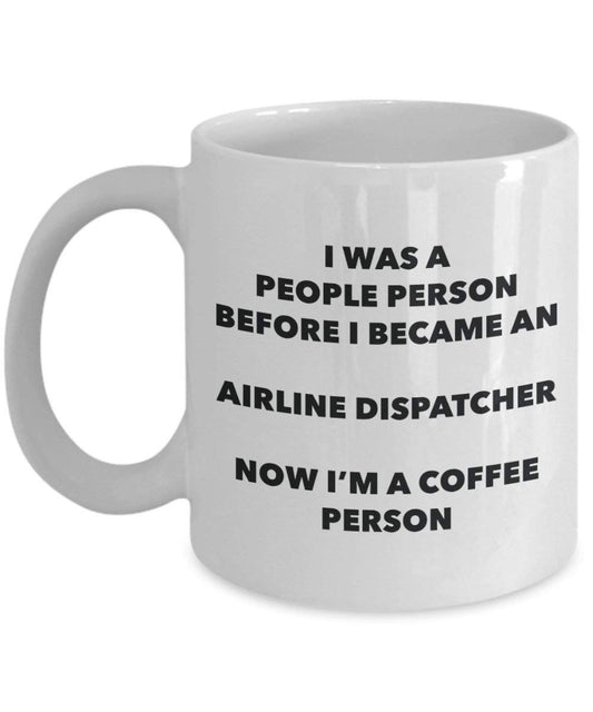 Airline répartiteur Café personne Mug – Funny Tasse à thé de cacao – Anniversaire de Noël amateur de café mignon Gag Gifts Idée 15oz blanc