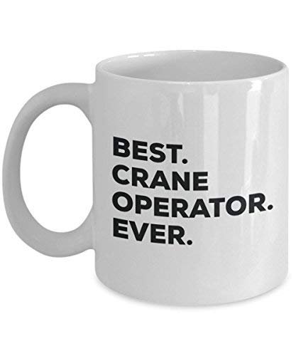Best Gruista Ever mug – Funny Coffee Cup – Thank You Appreciation idee regalo per Natale festa di compleanno unico 15oz Infradito colorati estivi, con finte perline
