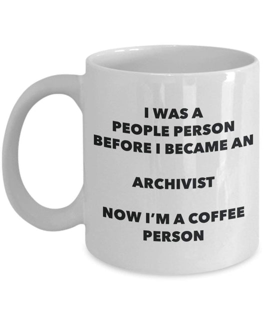 Archivar Kaffee Person Tasse – Funny Tee Kakao-Tasse – Geburtstag Weihnachten Kaffee Lover Cute Gag Geschenke Idee