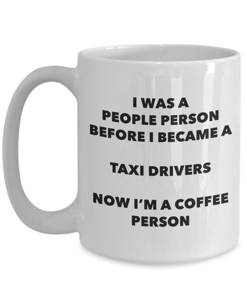 Taxi Treiber Kaffee Person Tasse – Funny Tee Kakao-Tasse – Geburtstag Weihnachten Kaffee Lover Cute Gag Geschenke Idee