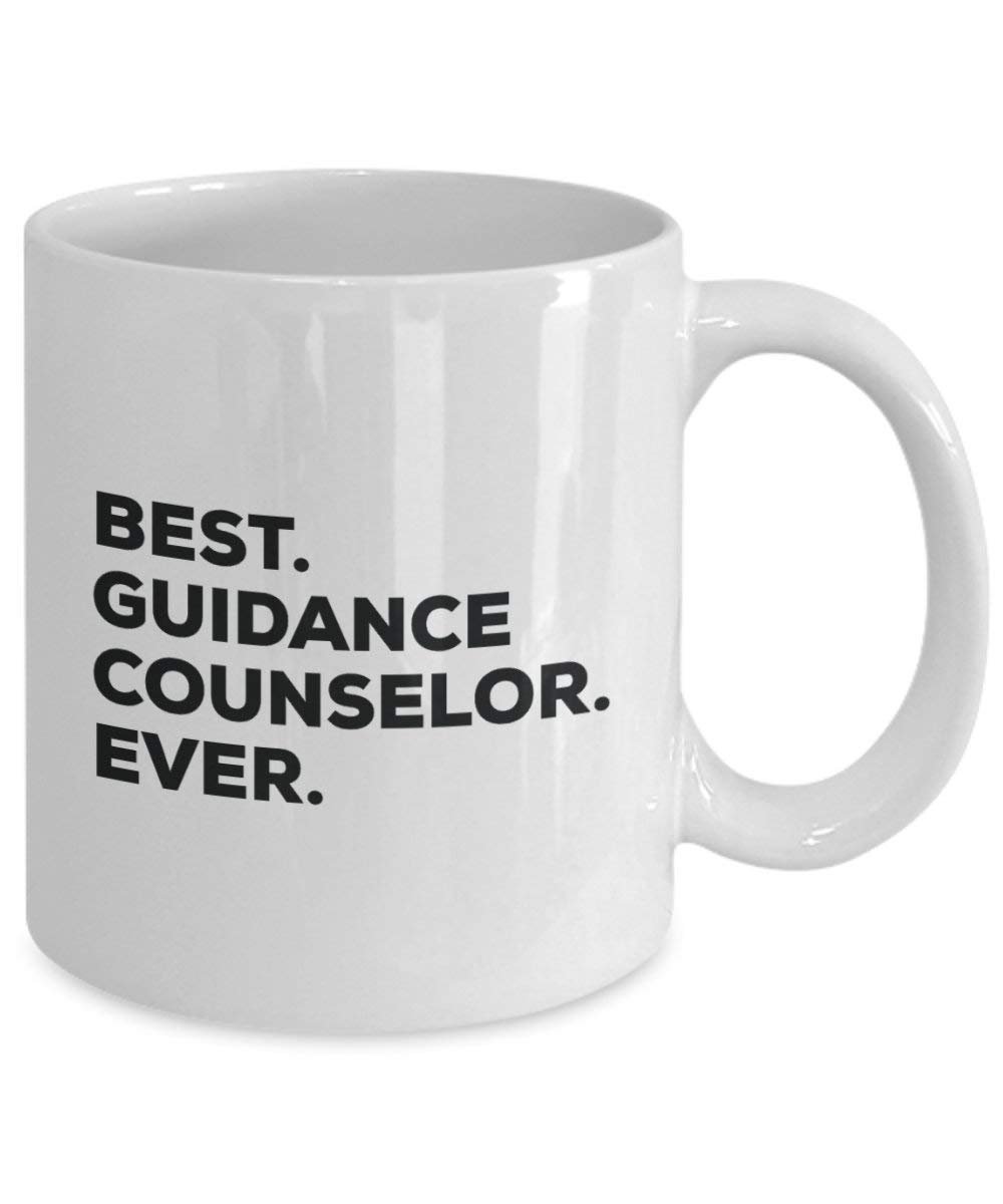 Best Guidance Counselor Ever Mug - Funny Coffee Cup -Thank You Appreciation For Christmas Birthday Holiday Unique Gift Ideas