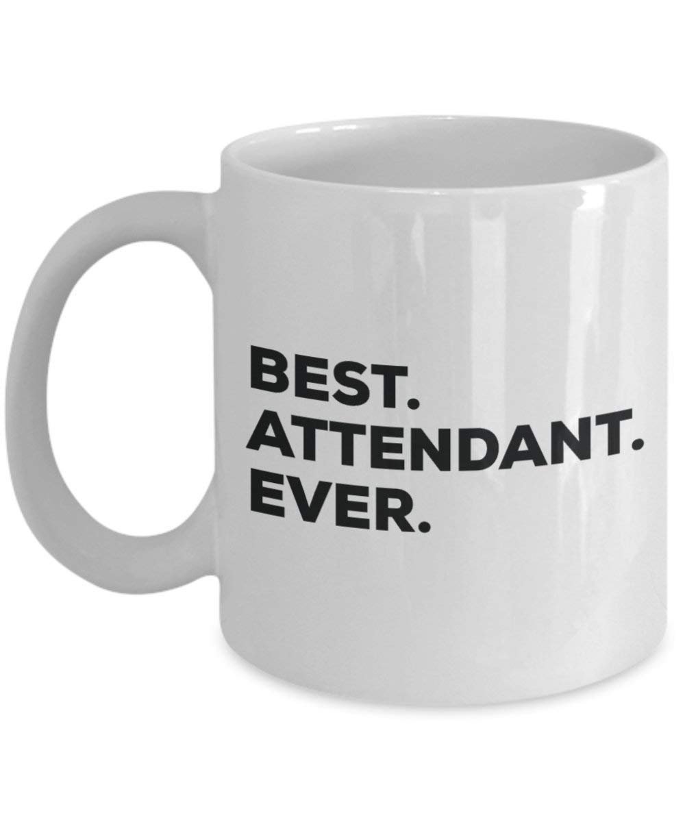 Best Attendant Ever Mug - Funny Coffee Cup -Thank You Appreciation For Christmas Birthday Holiday Unique Gift Ideas