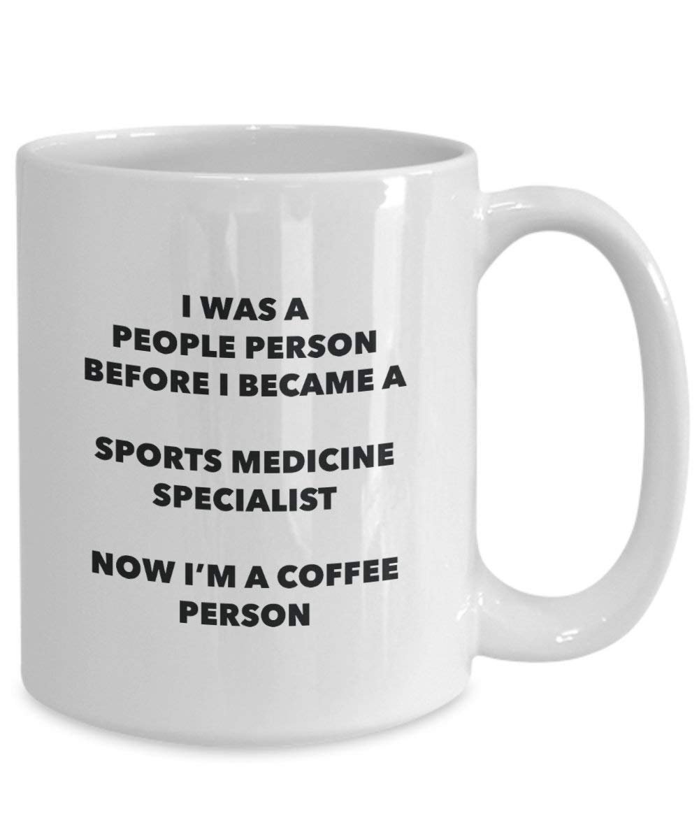 Sports Medicine Specialist Coffee Person Mug - Funny Tea Cocoa Cup - Birthday Christmas Coffee Lover Cute Gag Gifts Idea