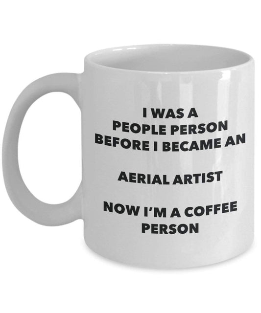 Antenne Artist Café personne Mug – Funny Tasse à thé de cacao – Anniversaire de Noël amateur de café mignon Gag Gifts Idée 11oz blanc