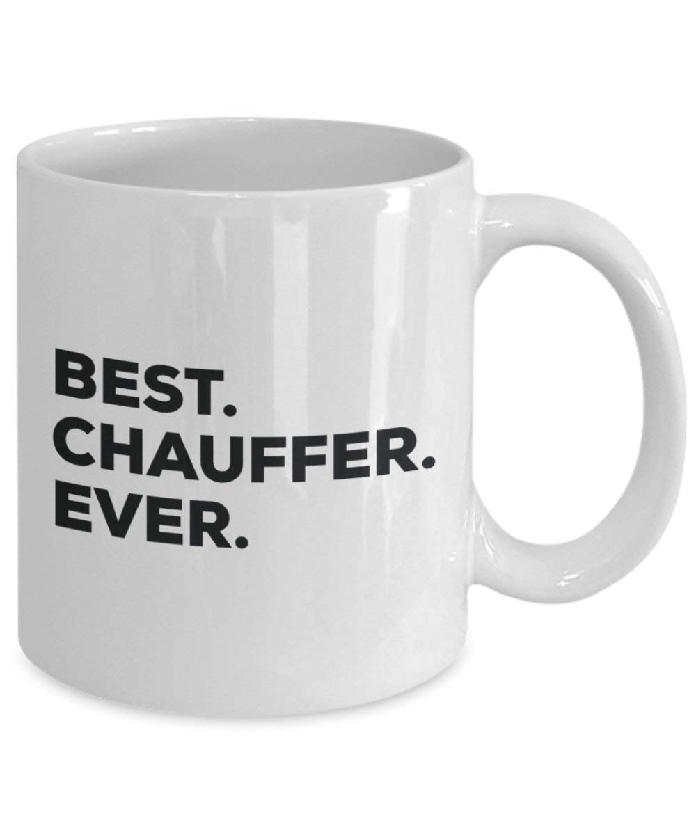 Best Chauffer Ever Tasse – Funny Coffee Cup – Thank You Anerkennung für Weihnachten Geburtstag Urlaub Einzigartiges Geschenk Ideen