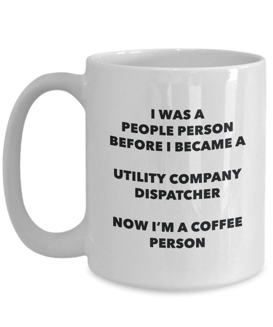 Utility Company Dispatcher cacao persona – Tazza da tè caffè tazza – Birthday Christmas Coffee Lover cute GAG regalo idea 15oz Infradito colorati estivi, con finte perline