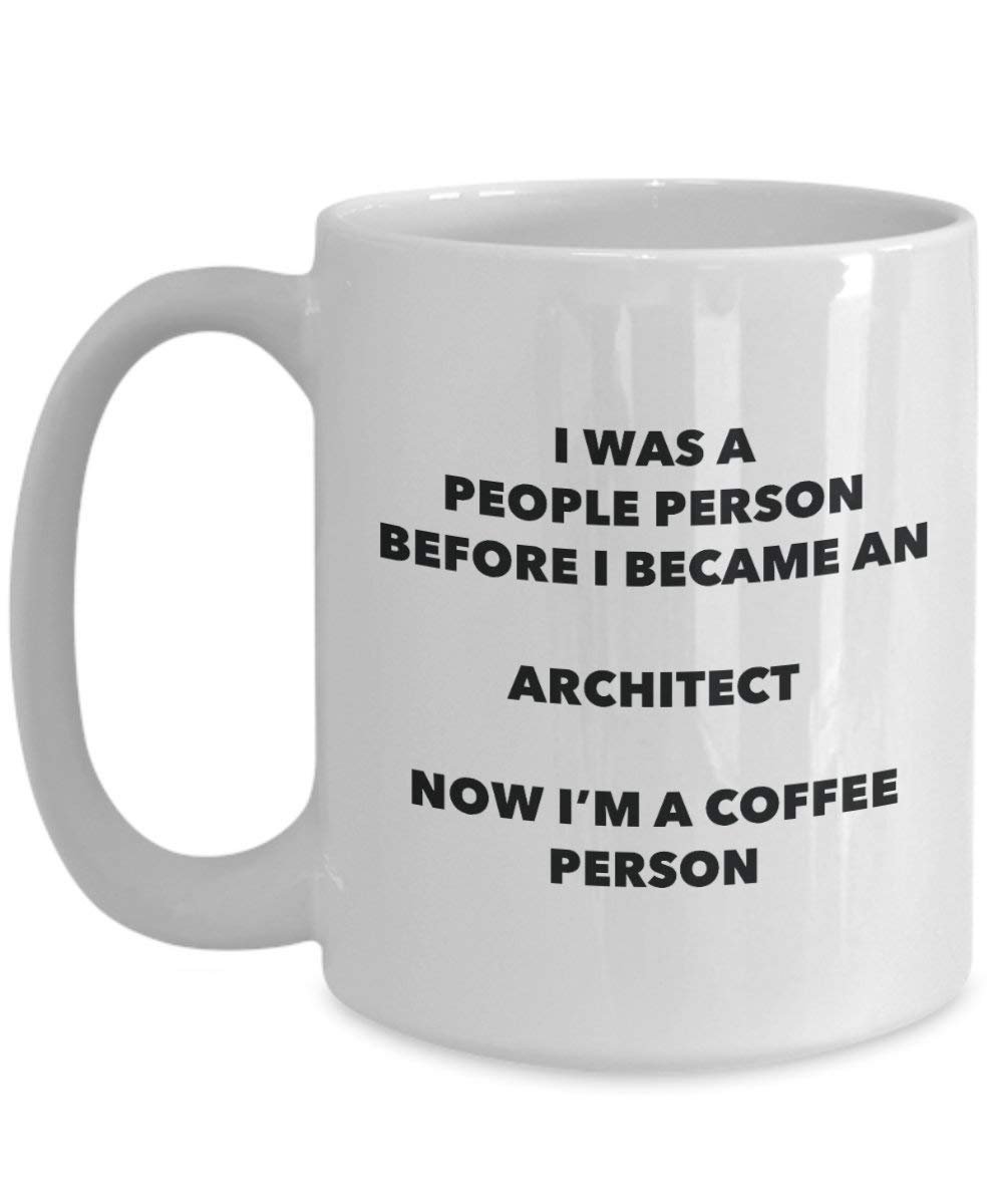Architekt Kaffee Person Tasse – Funny Tee Kakao-Tasse – Geburtstag Weihnachten Kaffee Lover Cute Gag Geschenke Idee