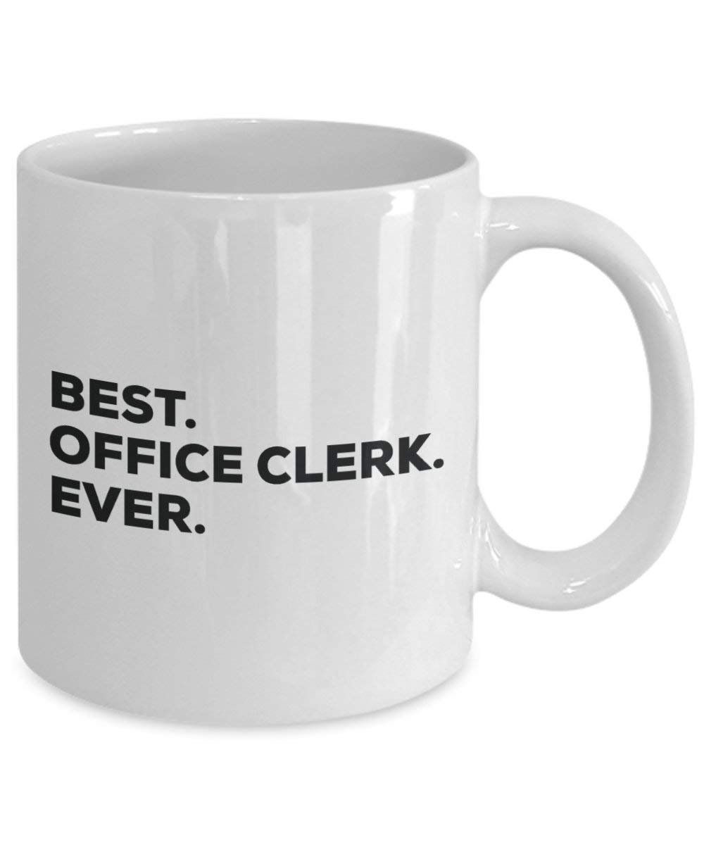 Best Sachbearbeiter Ever Tasse – Funny Coffee Cup – Thank You Anerkennung für Weihnachten Geburtstag Urlaub Einzigartiges Geschenk Ideen