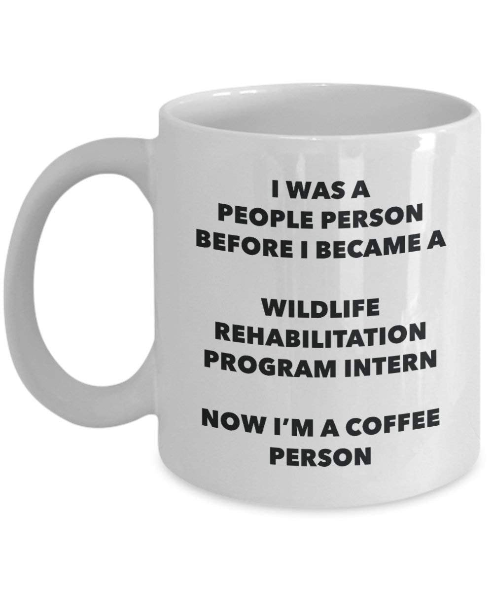 Wildlife Rehabilitation Program Intern Coffee Person Mug - Funny Tea Cocoa Cup - Birthday Christmas Coffee Lover Cute Gag Gifts Idea