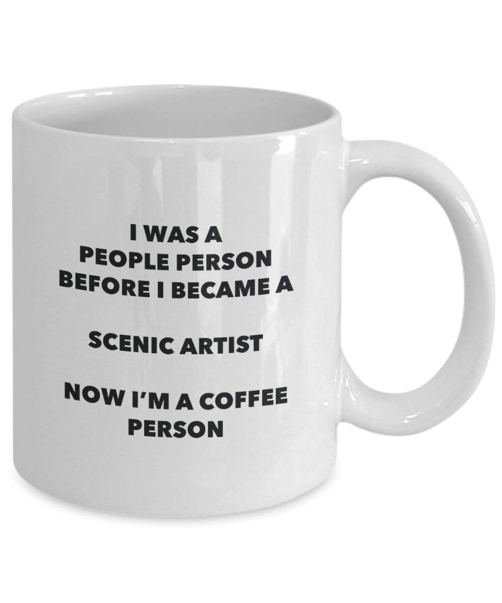 Scenic Künstler Kaffee Person Tasse – Funny Tee Kakao-Tasse – Geburtstag Weihnachten Kaffee Lover Cute Gag Geschenke Idee