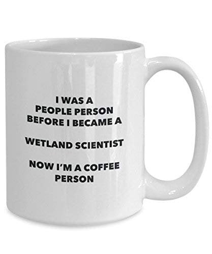 Wetland Scientist Coffee Person Mug - Funny Tea Cocoa Cup - Birthday Christmas Coffee Lover Cute Gag Gifts Idea