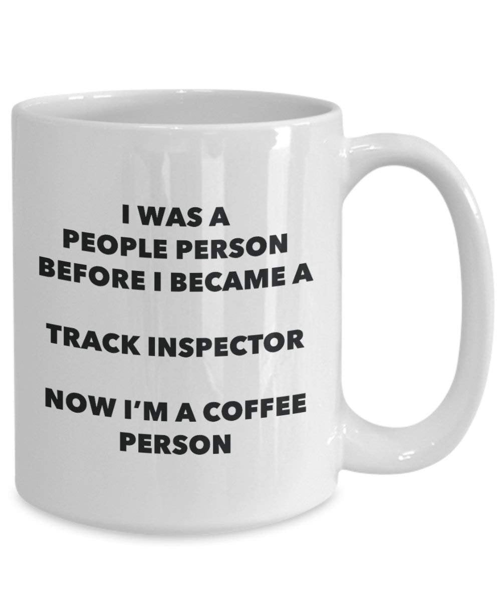 Suivez l'Inspecteur personne à café Mug Tasse à thé de cacao – rigolo – Anniversaire de Noël amateur de café mignon Gag Gifts Idée 15oz blanc