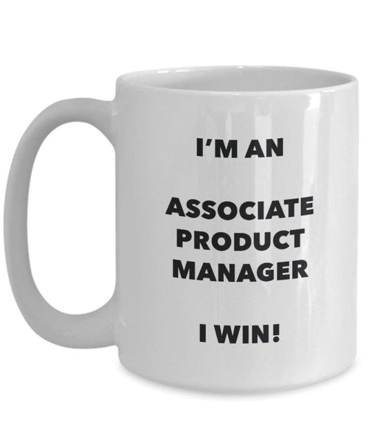 Associate Produkt Manager Tasse – Ich bin ein Partner Produkt Manager I Win. – Funny Kaffeetasse – Neuheit Geburtstag Weihnachten Gag Geschenke Idee