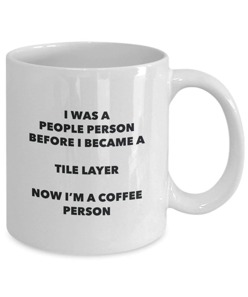 Tile strato cacao persona – Tazza da tè caffè tazza – Birthday Christmas Coffee Lover cute GAG regalo idea 11oz Infradito colorati estivi, con finte perline