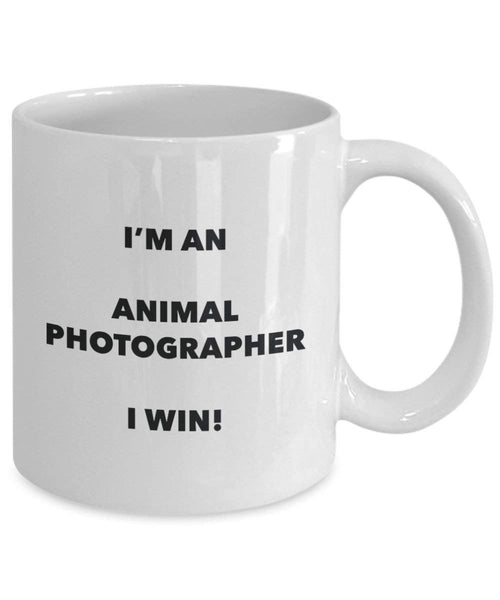 Animal photographe Mug – Je suis un acteur I Win. – Funny Tasse à café – Fantaisie anniversaire Idée de Gag cadeaux de Noël 15oz blanc