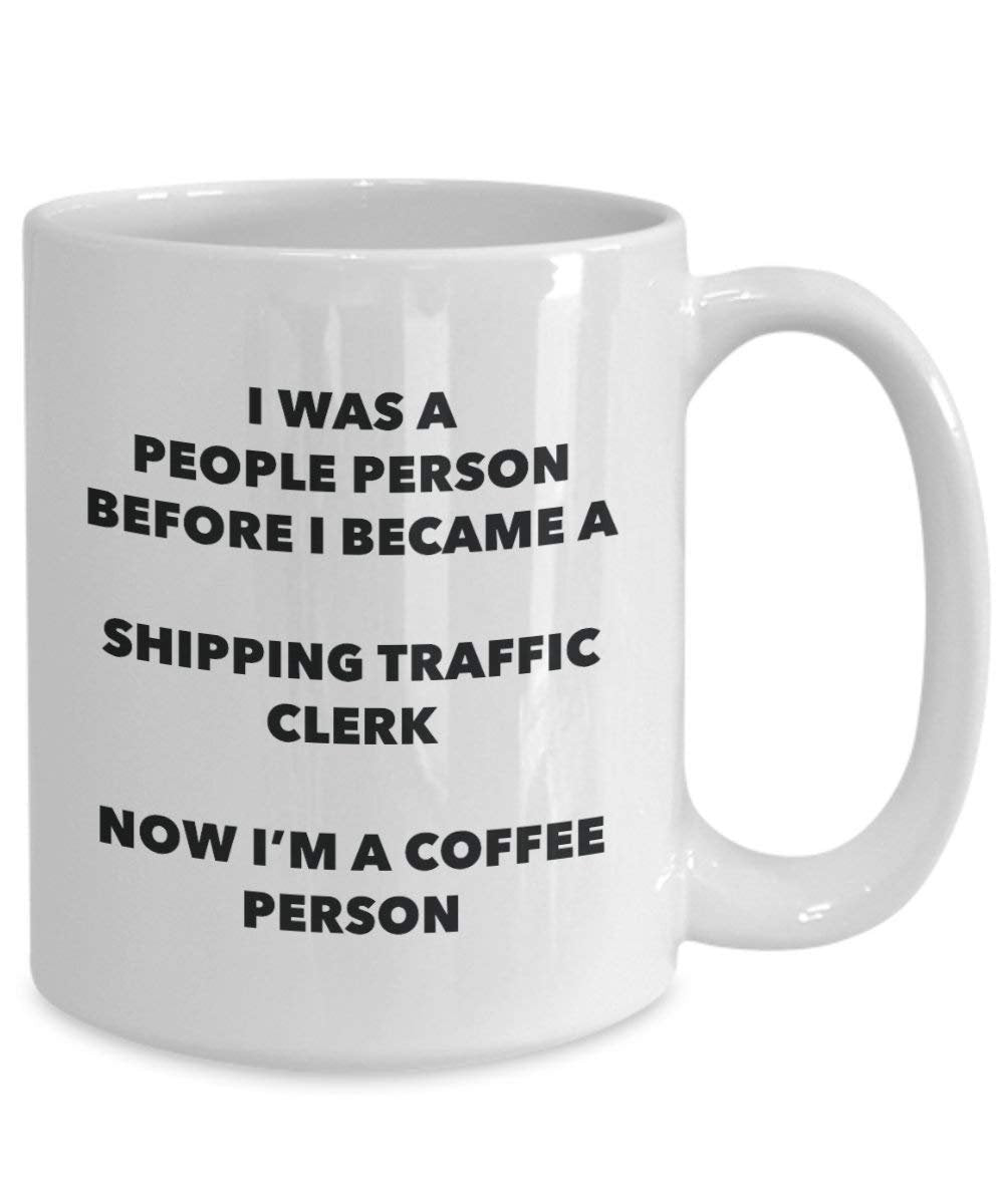 Versand Traffic Clerk Kaffee Person Tasse – Funny Tee Kakao-Tasse – Geburtstag Weihnachten Kaffee Lover Cute Gag Geschenke Idee
