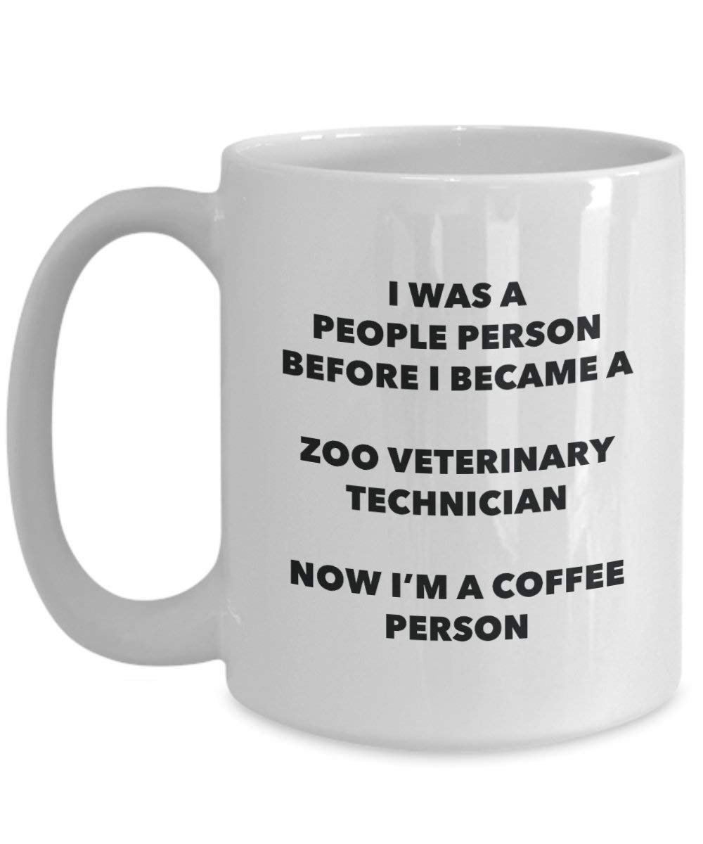 Zoo Veterinary Techniker Kaffee Person Tasse – Funny Tee Kakao-Tasse – Geburtstag Weihnachten Kaffee Lover Cute Gag Geschenke Idee