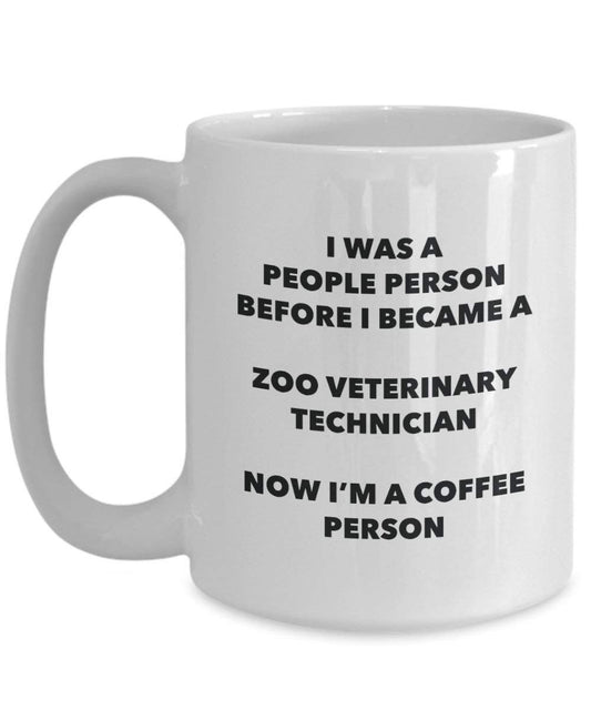 Zoo Veterinary Techniker Kaffee Person Tasse – Funny Tee Kakao-Tasse – Geburtstag Weihnachten Kaffee Lover Cute Gag Geschenke Idee