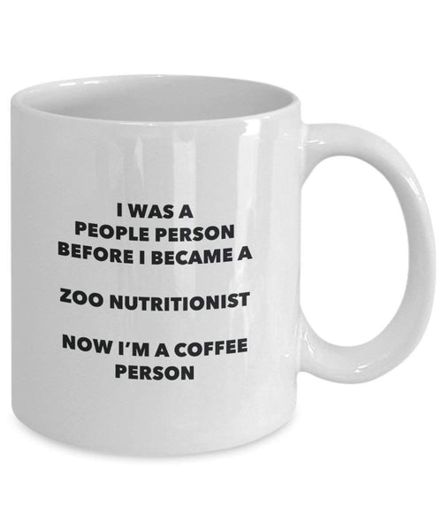 Zoo Nutritionist Coffee Person Mug - Funny Tea Cocoa Cup - Birthday Christmas Coffee Lover Cute Gag Gifts Idea