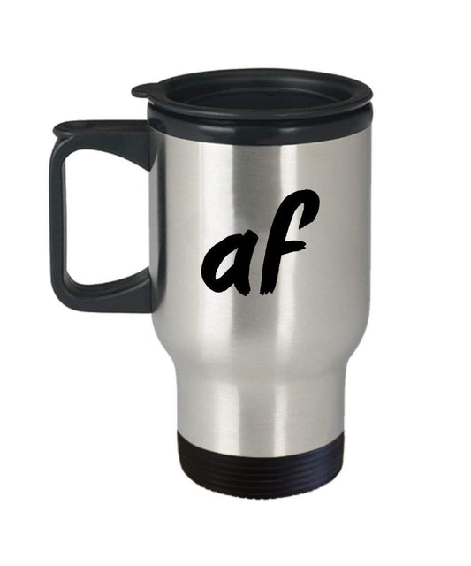 AF Travel mug – Funny Tea Hot Cocoa caffè isolato tumbler – Novità idea regalo di compleanno