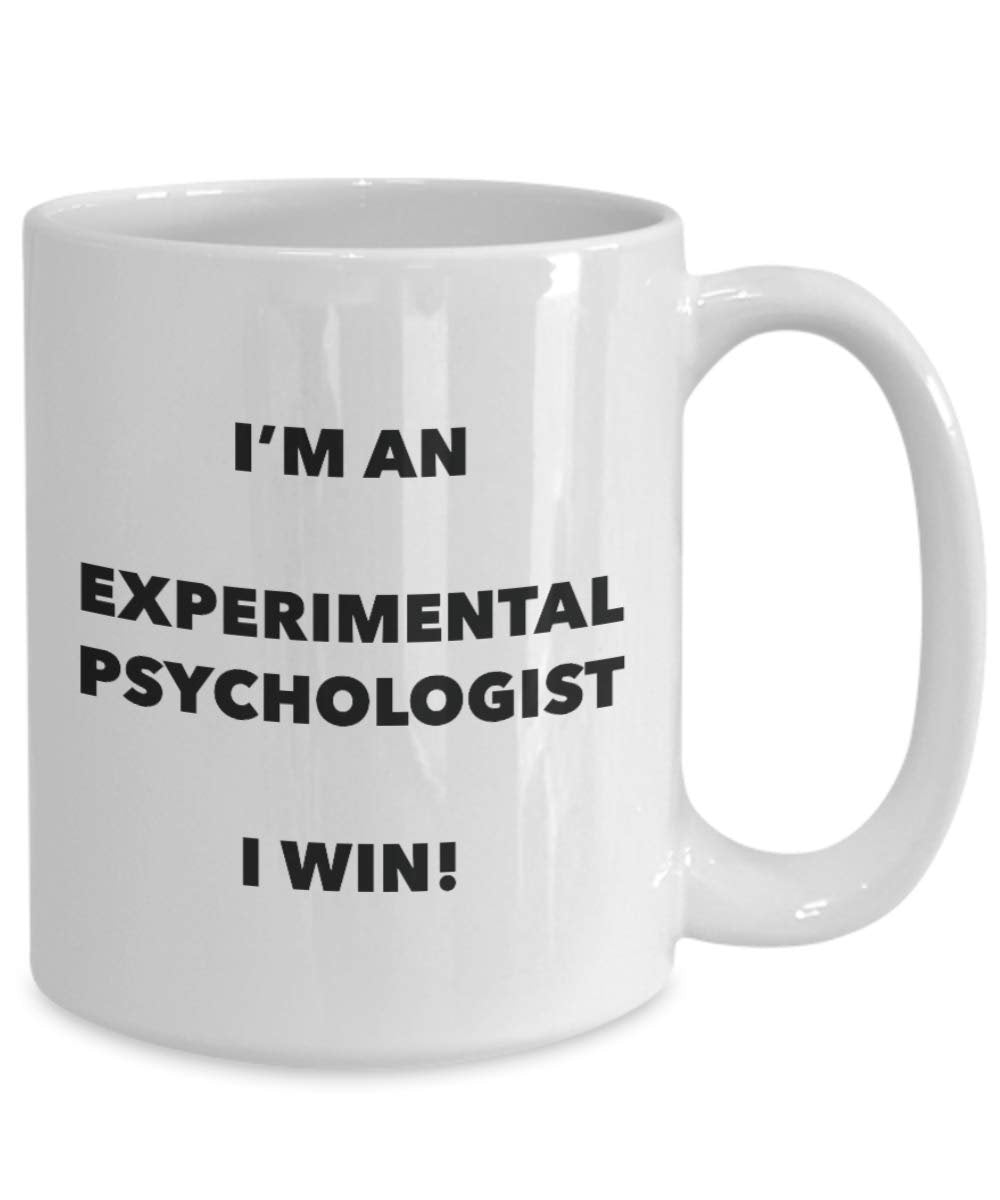 I' m An Experimental Psychologist tazza i Win – Funny Coffee Cup – novelty Birthday Christmas GAG regalo idea 11oz Infradito colorati estivi, con finte perline