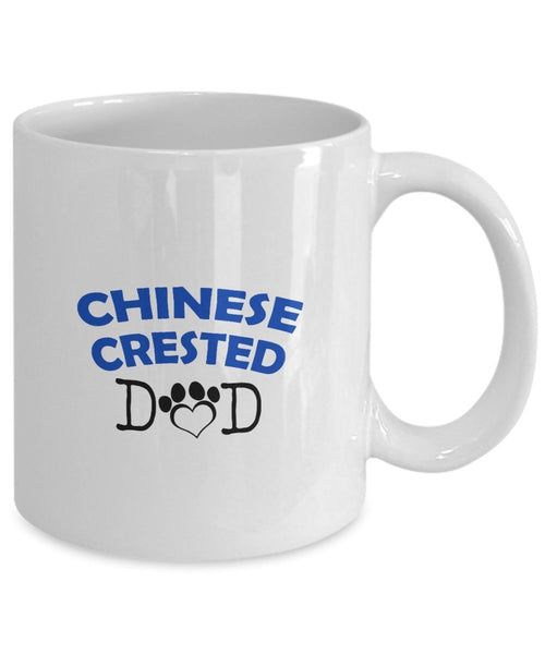 Funny Chinese Crested Couple Mug – Chinese Crested Dad – Chinese Crested Mom – Chinese Crested Lover Gifts - Unique Ceramic Gifts Idea (Mom)