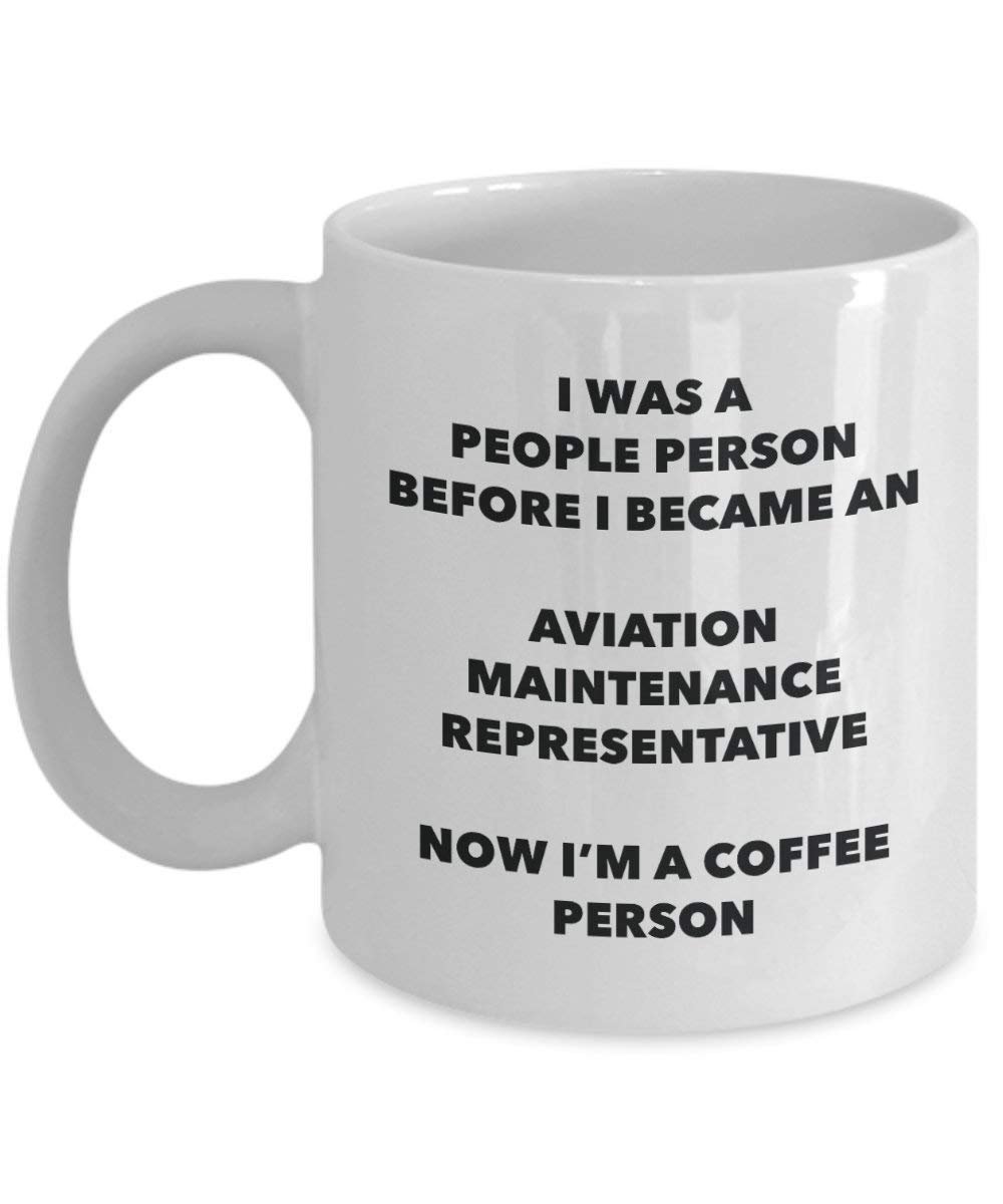 Aviation Maintenance Representative Coffee Person Mug - Funny Tea Cocoa Cup - Birthday Christmas Coffee Lover Cute Gag Gifts Idea