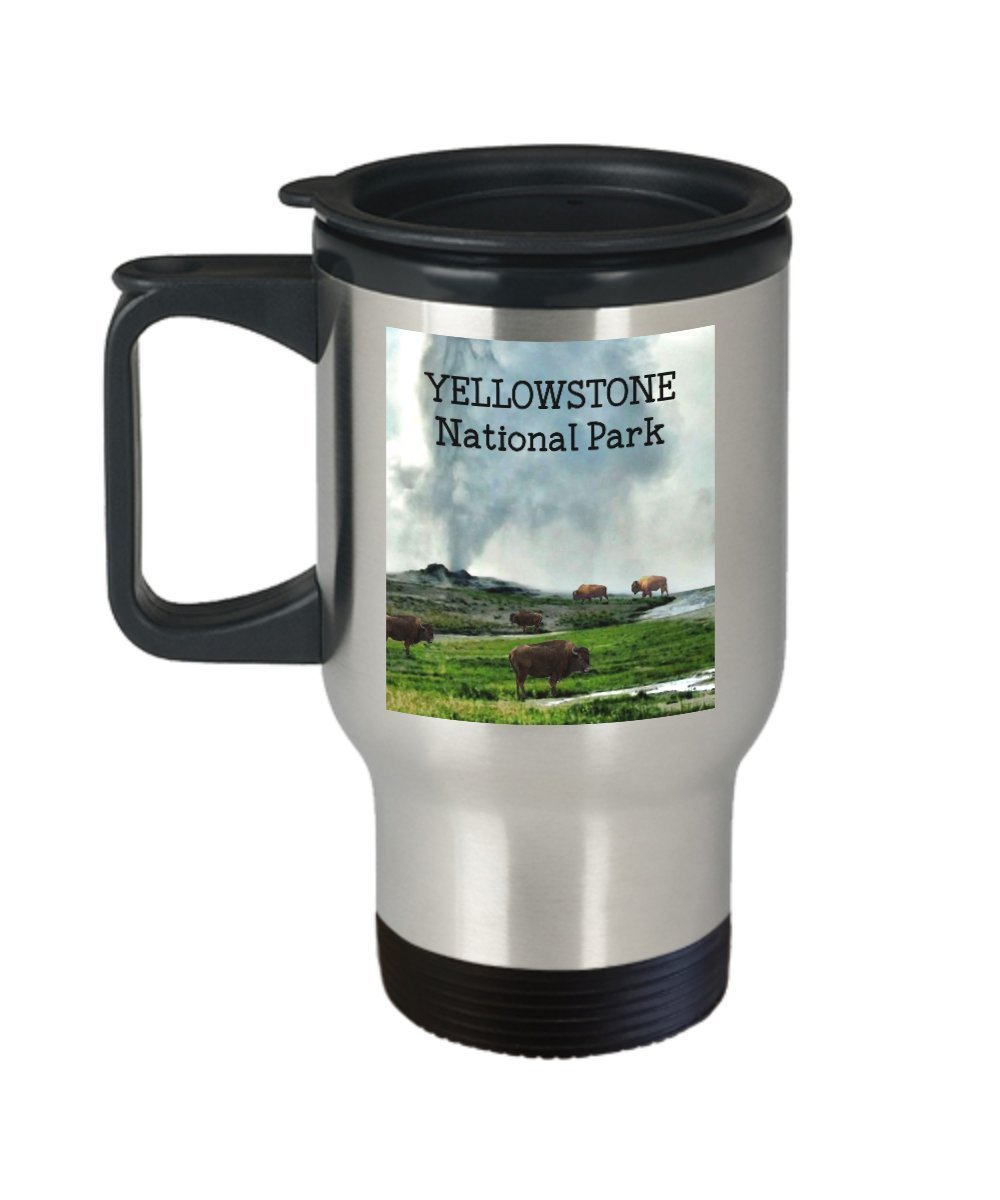 Yellowstone Travel Mug - Funny Tea Hot Cocoa Coffee Cup - Novelty Birthday Christmas Anniversary Gag Gifts Idea