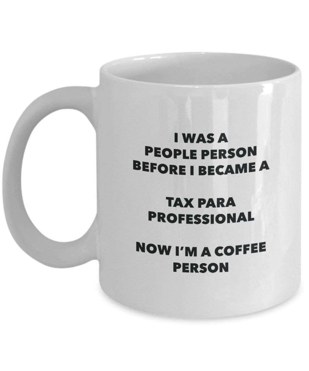 Tax Para Professionelle Kaffee Person Tasse – Funny Tee Kakao-Tasse – Geburtstag Weihnachten Kaffee Lover Cute Gag Geschenke Idee